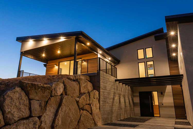 Custom home winner at the 2020 Festival of Homes in Cedar City, Utah